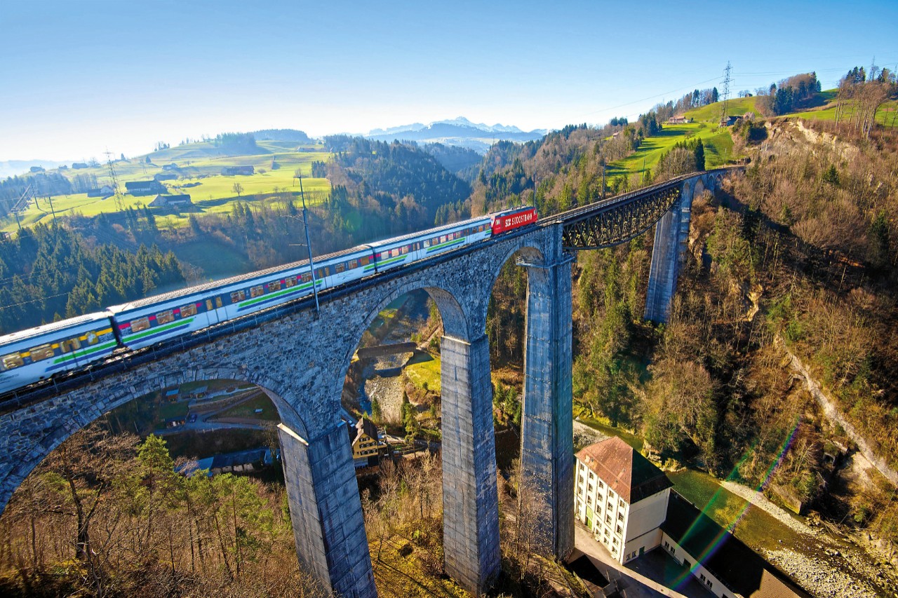 Поезда в Швейцарии