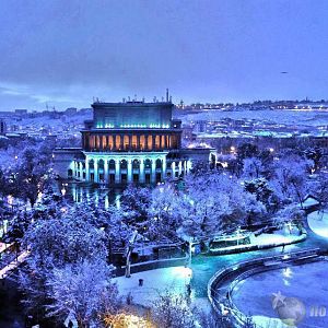 Зима в Ереване